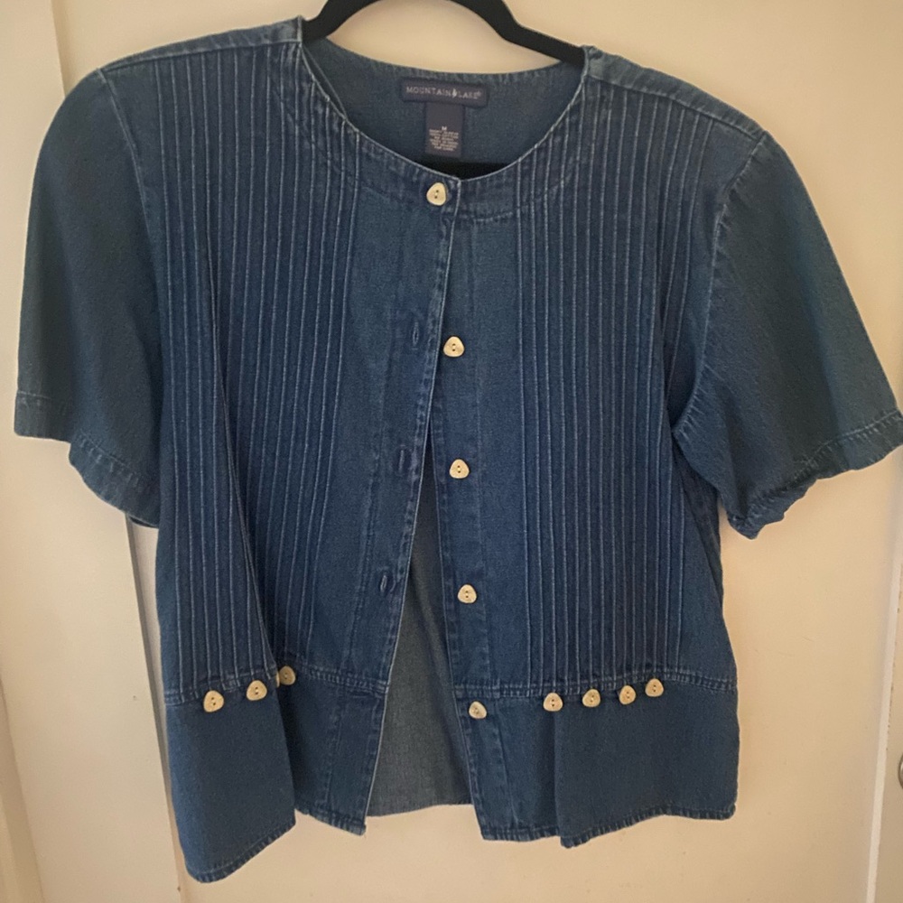 Denim Blouse